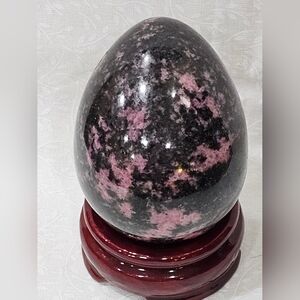 Rhodenite Crystal Egg
